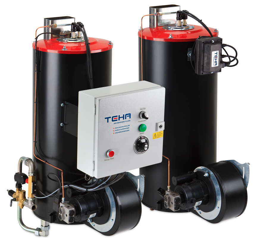 Teha BR1000 with and without safety system
