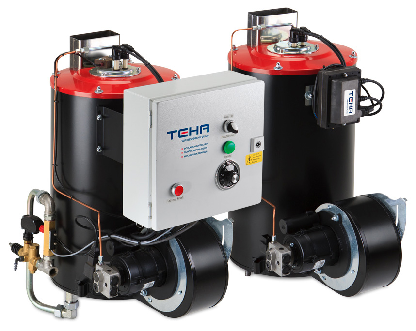 Teha BR750 with and without safety system