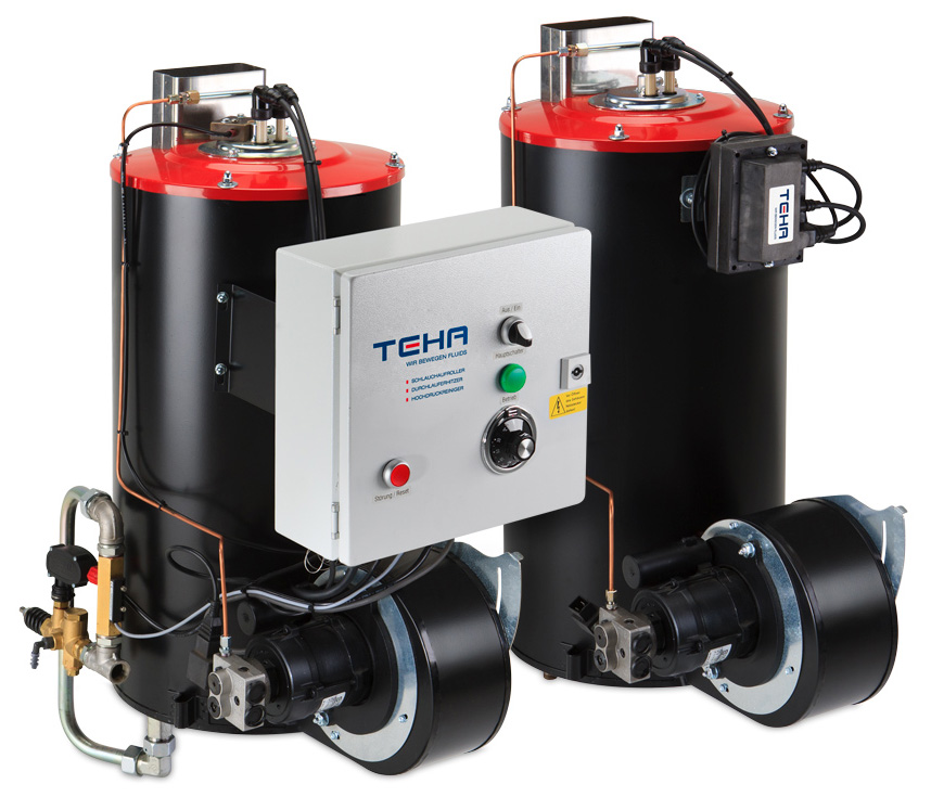 Teha BR900 with and without safety system