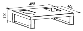 Floor mounting bracket