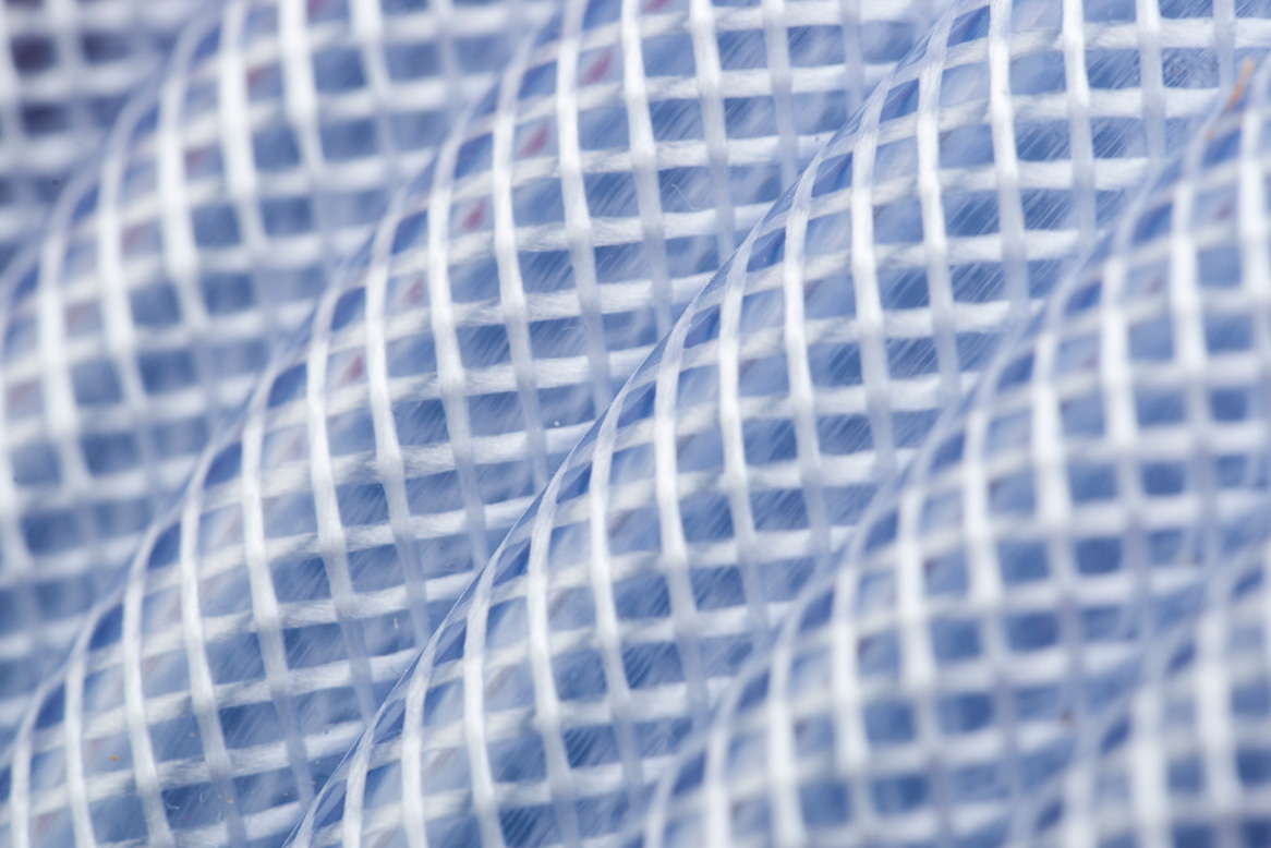 Transparent reinforced hose
