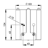 Dimensions hose guidance