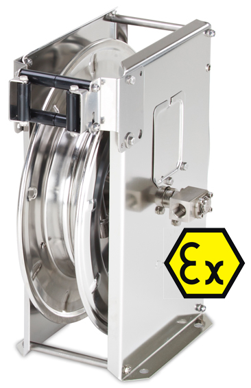 Atex automatic hose reel type ST14/12 EX