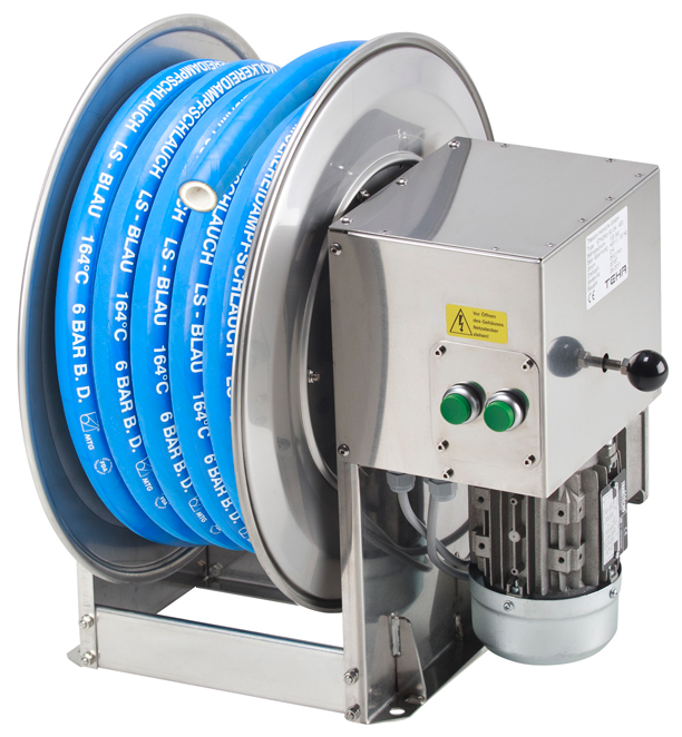 Elektromotorischer Schlauchaufroller Type STKi2Mo20/19